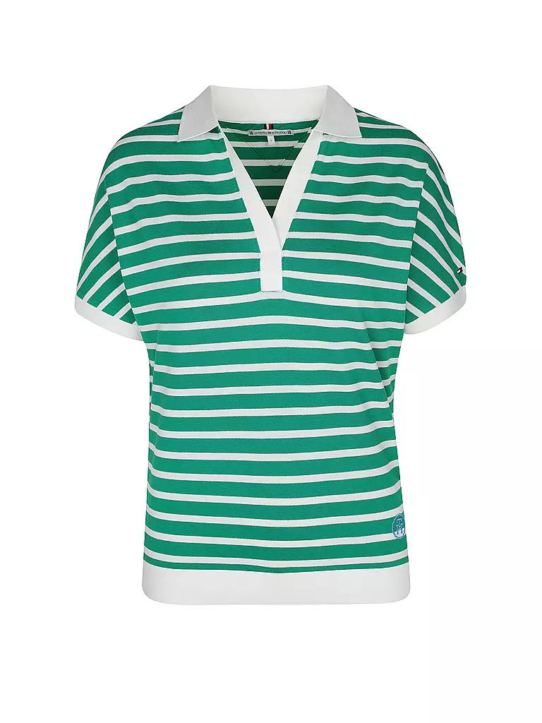 TOMMY HILFIGER Poloshirt grün