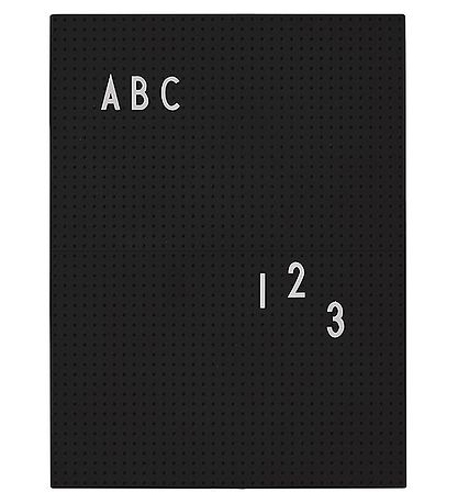 Design Letters Tafel - A4 - Schwarz