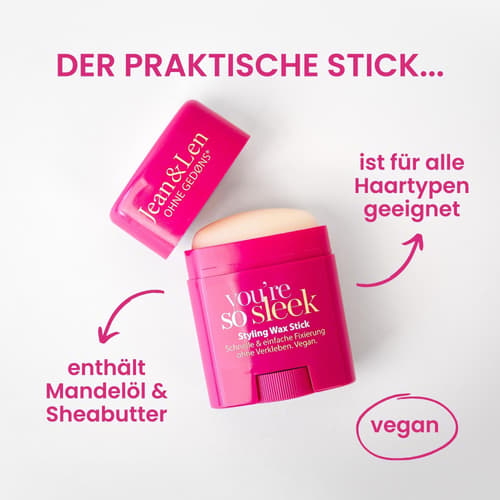 Jean&Len Styling Wax Stick you're so sleek