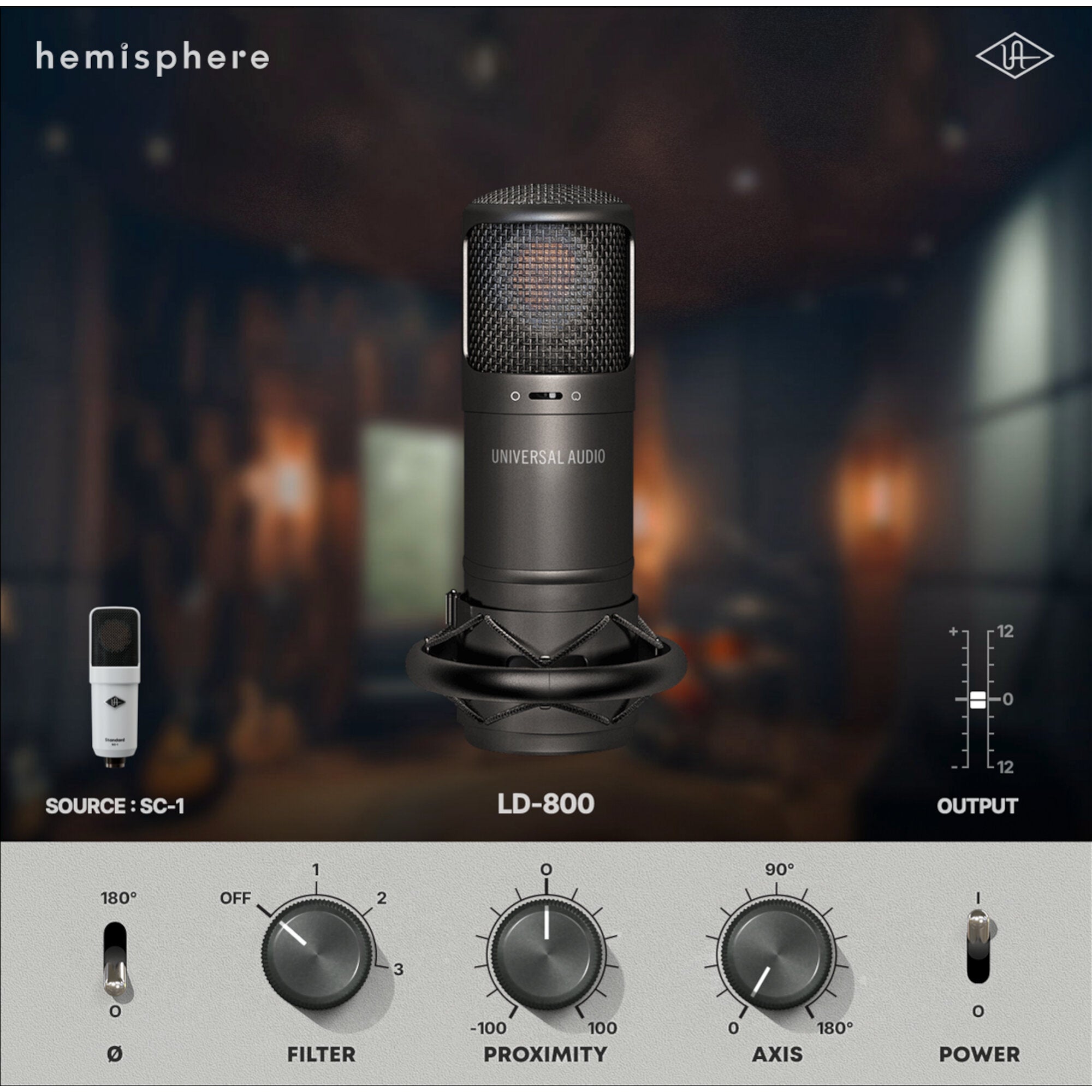 Universal Audio SC-1 grootmembraan condensatormicrofoon