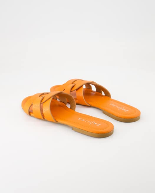 Zahira 13151 Pantoletten in Orange