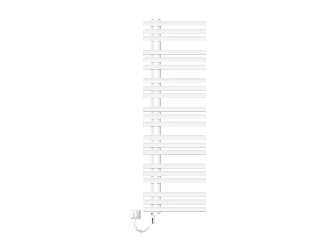 Iron EM Radiator Radiateur sèche-serviettes Radiateur de salle de bain blanc 50x