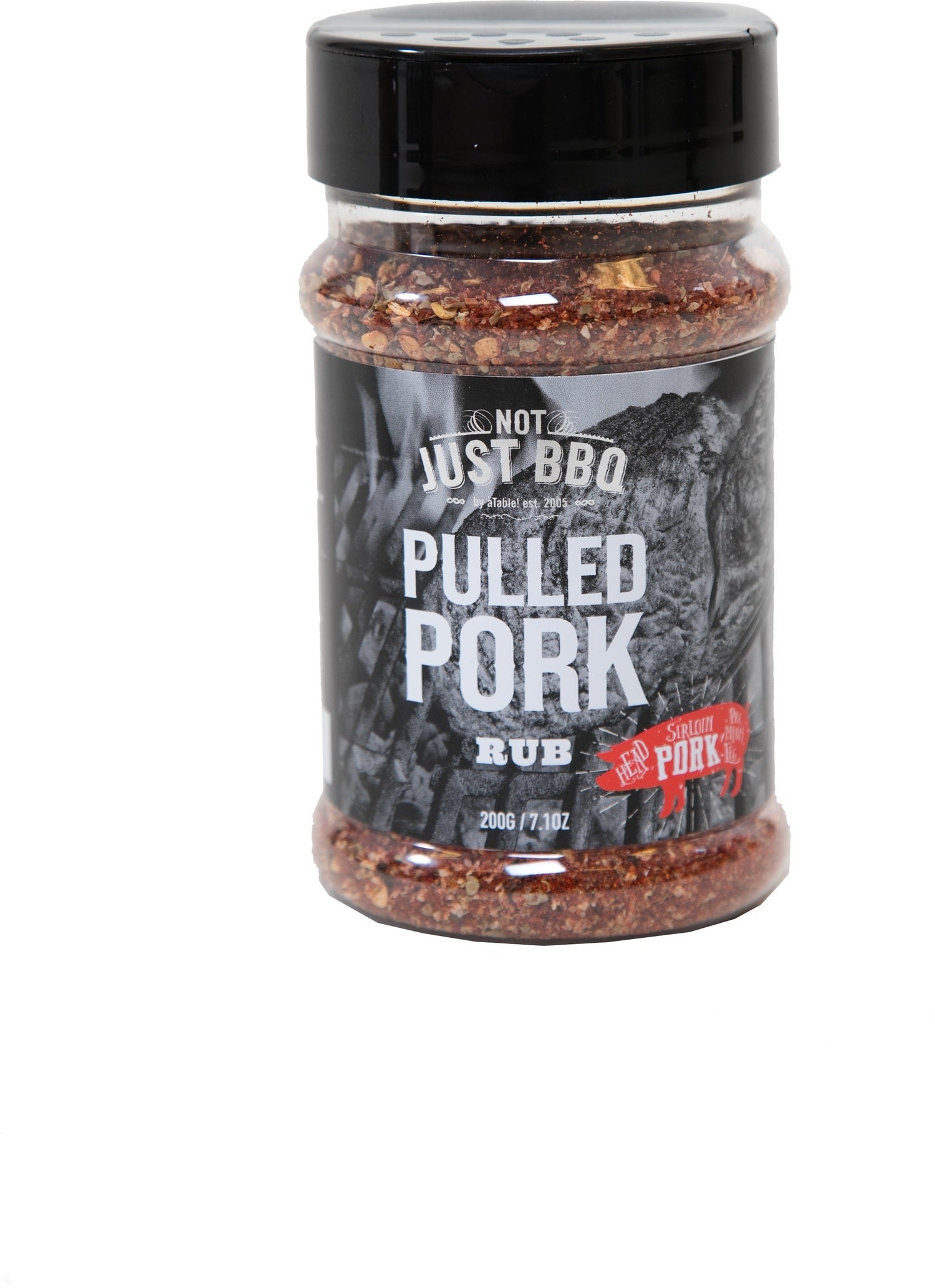 Not Just BBQ rub pulled pork 200 gr