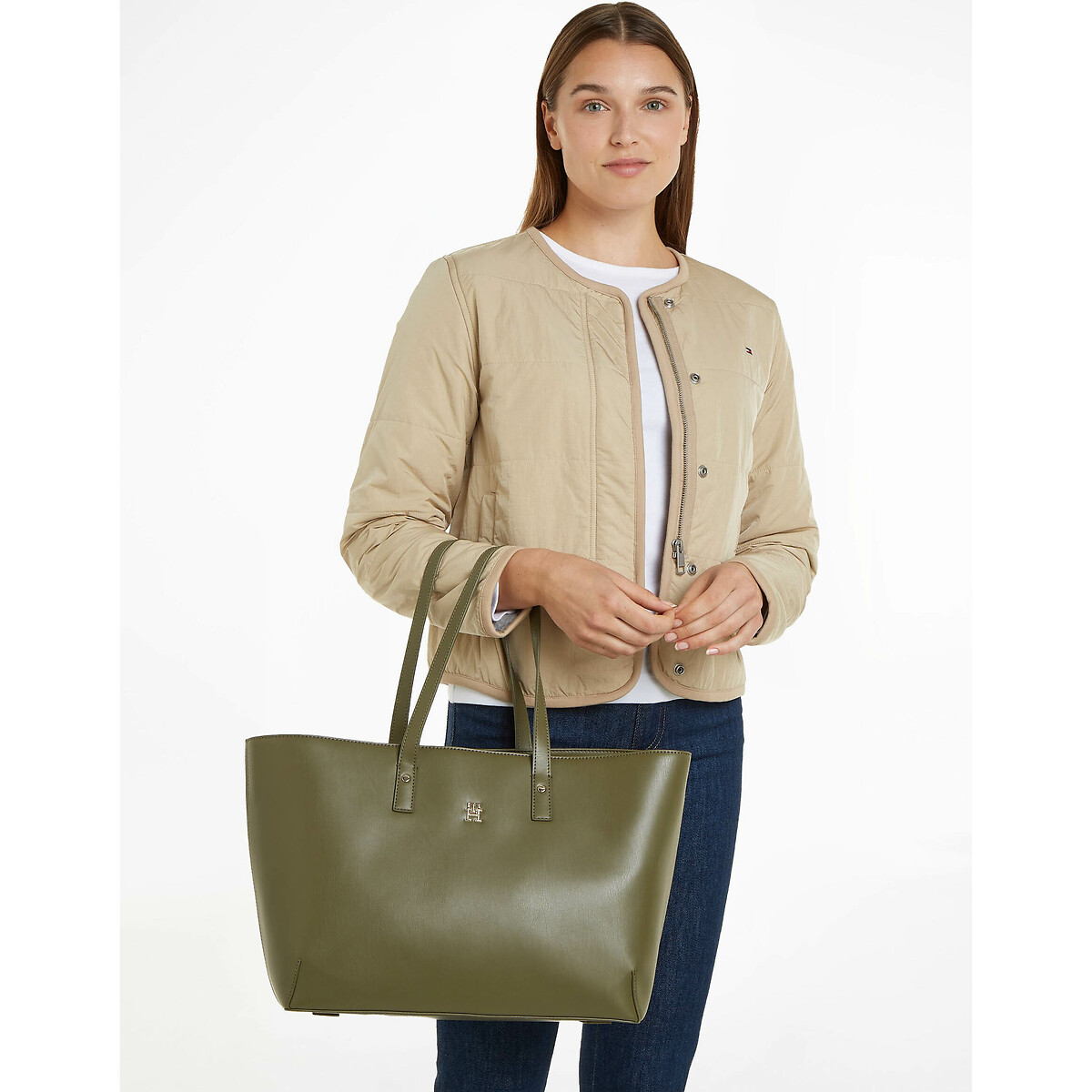 TOMMY HILFIGER<br>Bolsa com alças TH CHIC TOTE