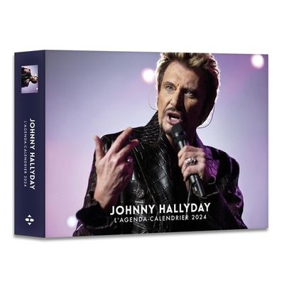 Agenda calendrier Johnny Hallyday