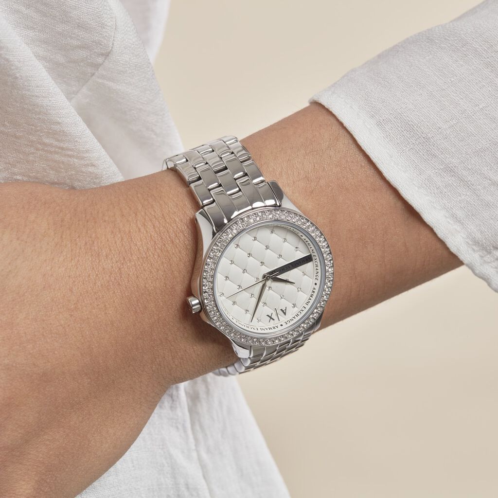 Montre Armani Exchange Argenté Ax5215