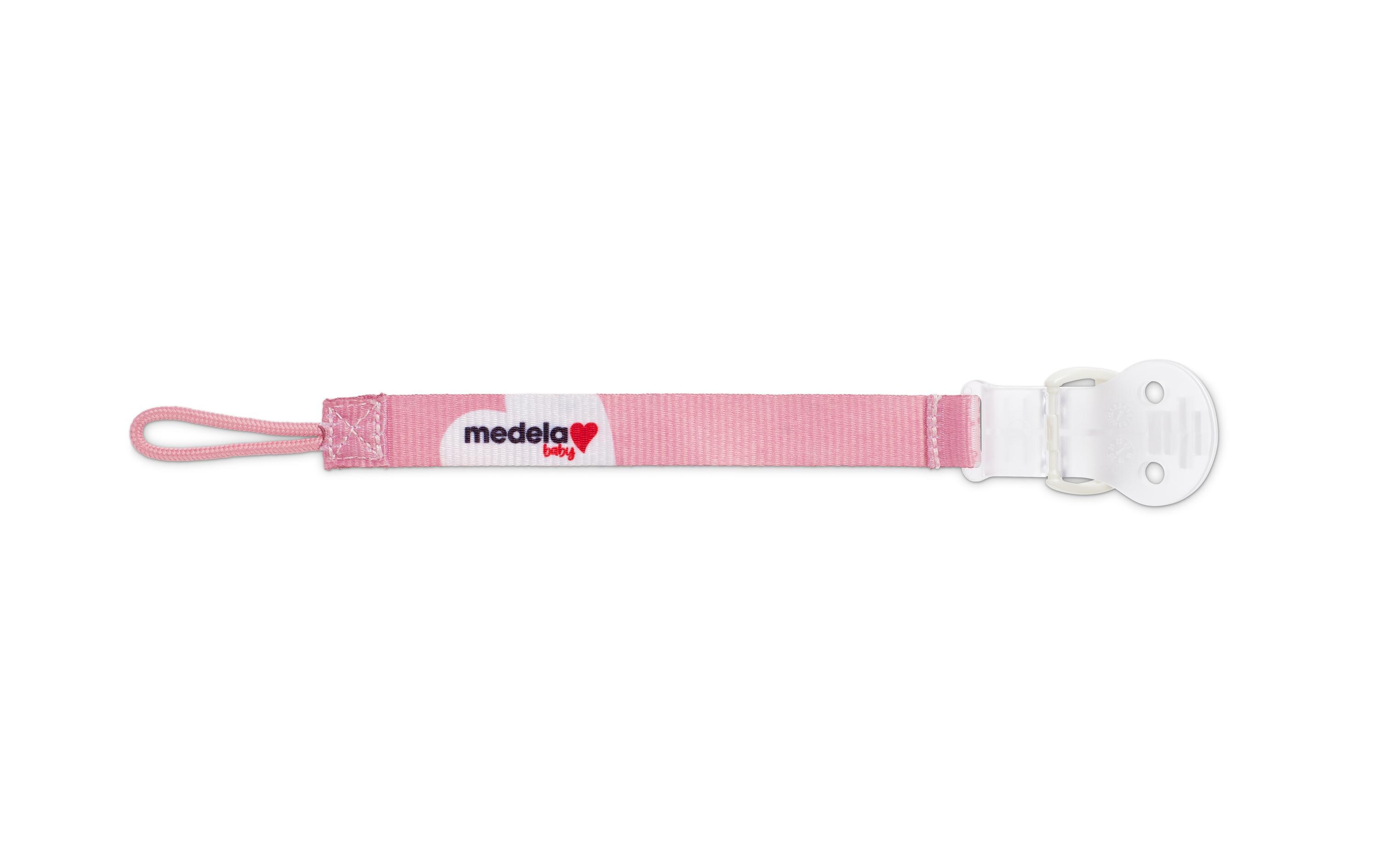 Nuggikette Girl rosaSchnullerkette girl, rosa