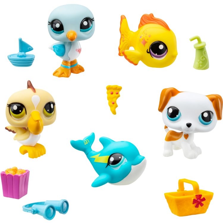 Littlest Pet Shop - BEACH BESTIES COLLECTORS 5 PK
