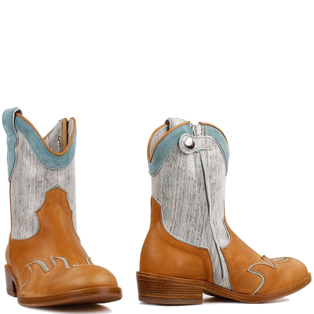 Zecchino d'Oro 1645 cognac - blauw