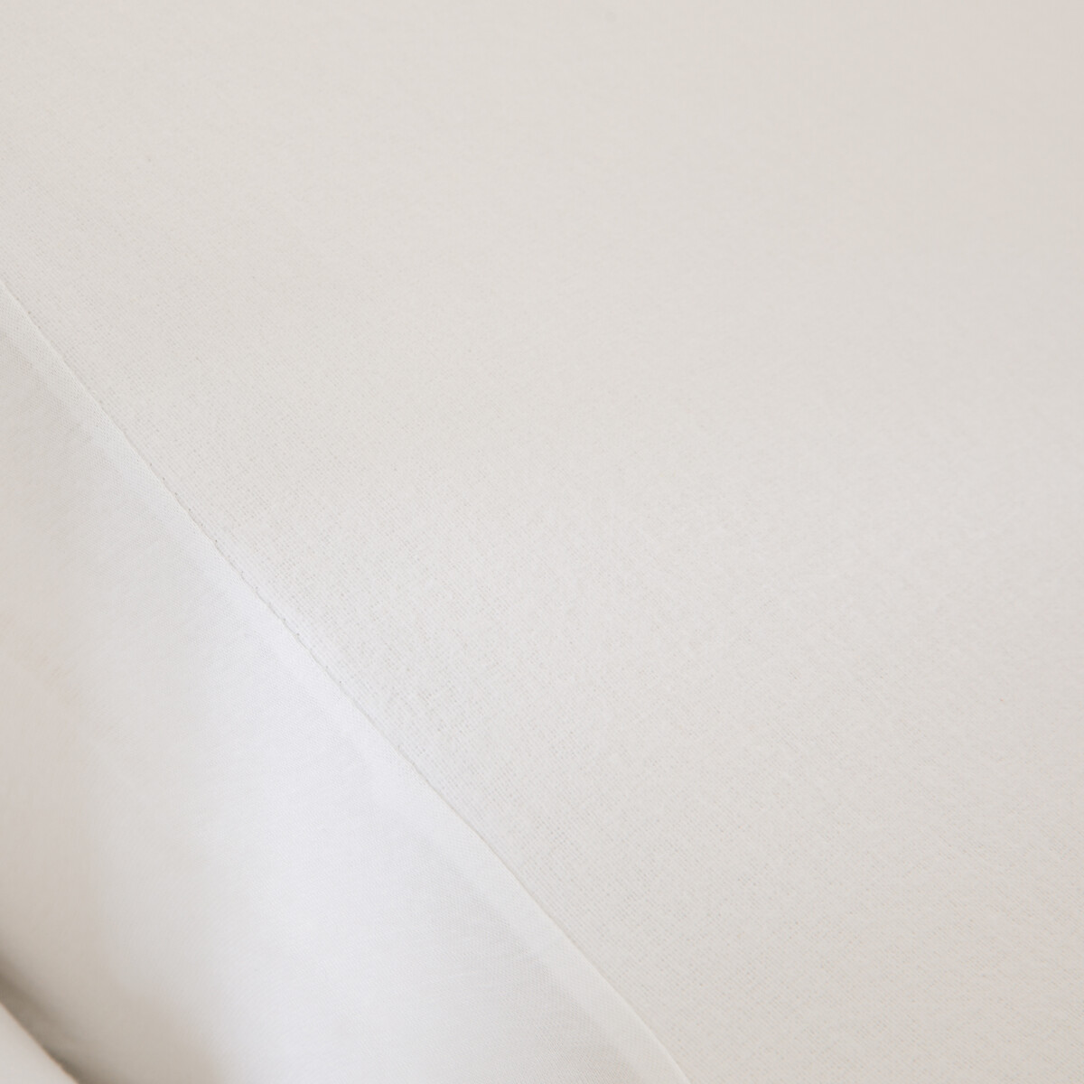 LA REDOUTE INTERIEURS<br>Protetor de colchão impermeável para colchão de casal em fleece H22cm