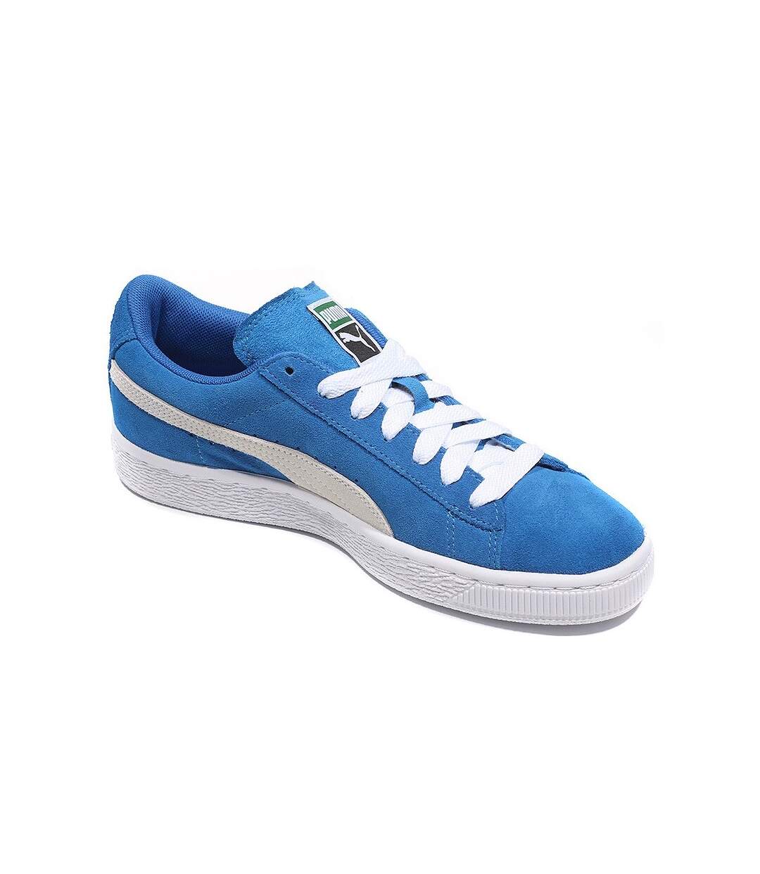 Baskets Bleu Mixte Puma Suède Classique