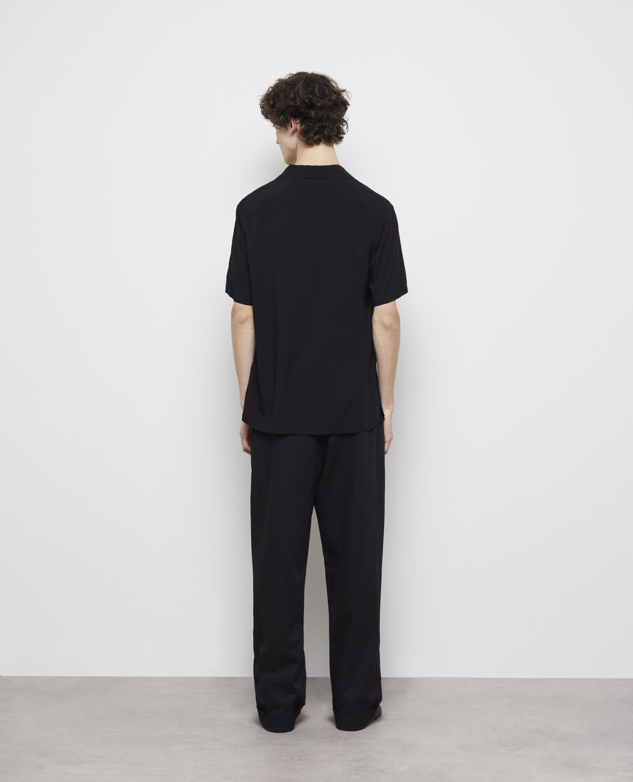 Chemise casual noire