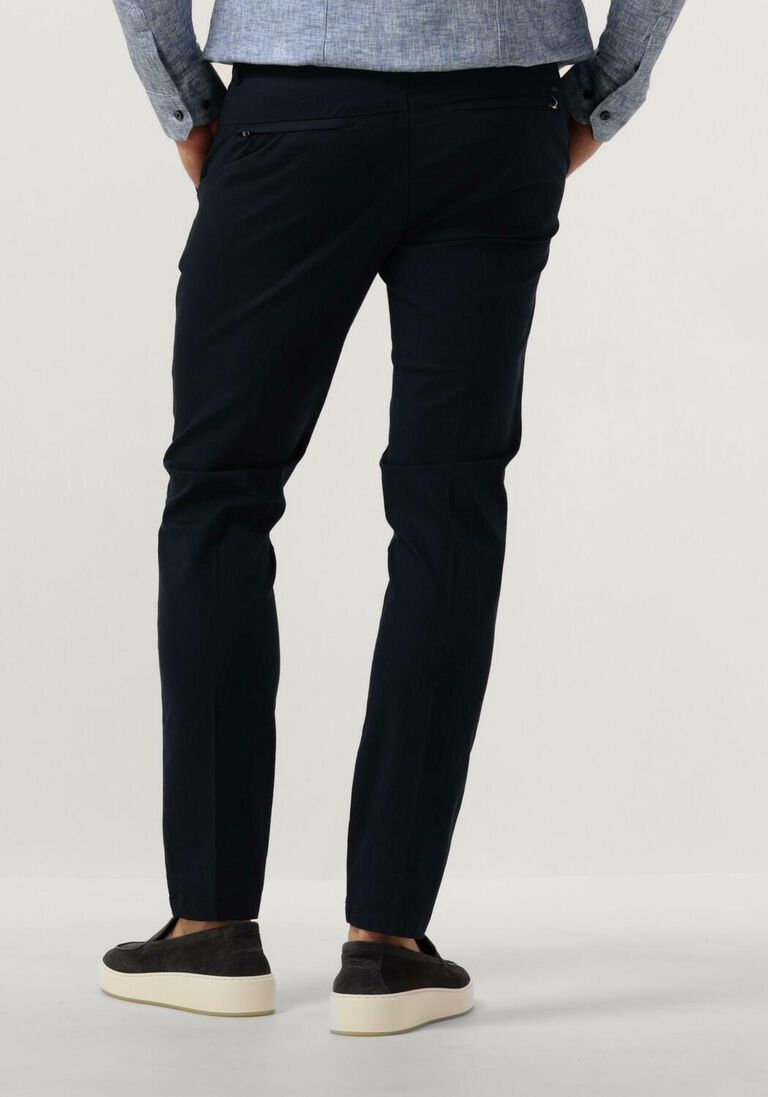 VANGUARD donkerblauwe vanguard chino v12 chino 4-way stretch twill