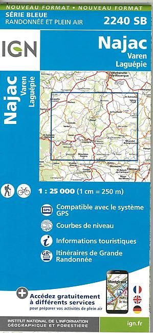 IGN - 2240 SB NAJAC 1 25 000