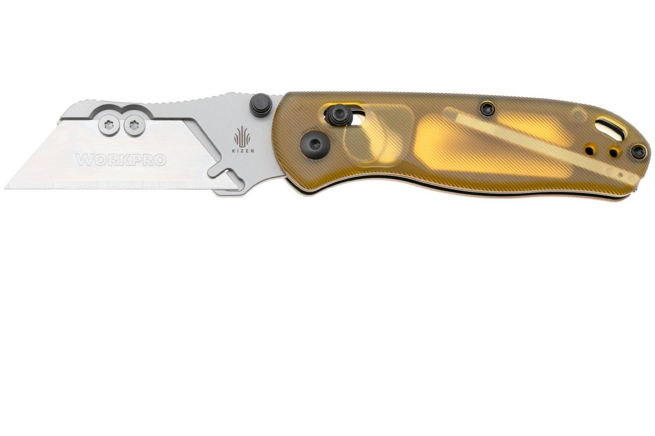 Kizer Drop Bear Utility V3619JA4 Ultem, zakmes