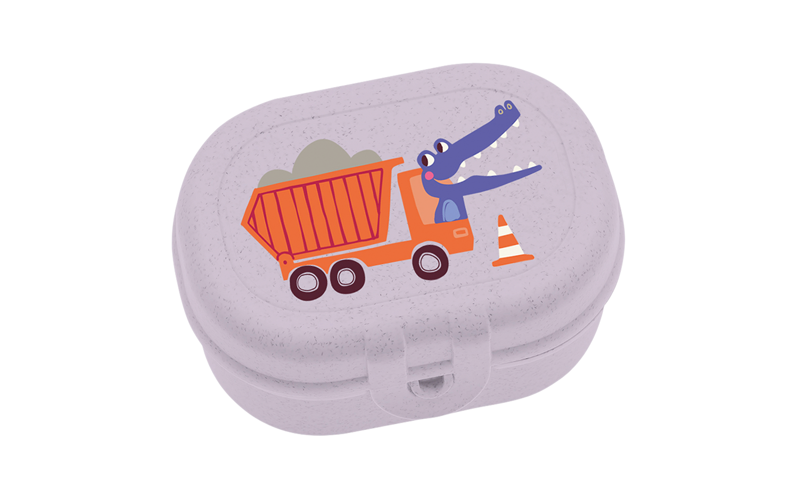 Koziol Pascal Mini Snackbox / Essensdose organic red dreams