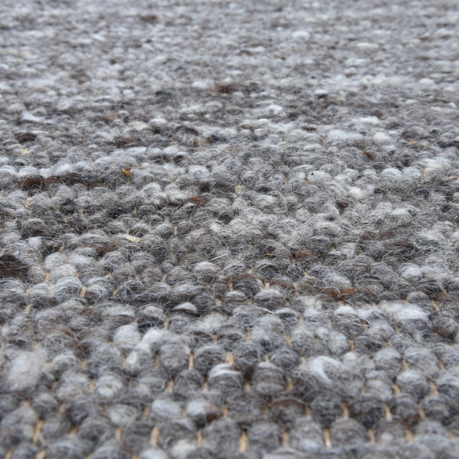 Teppich ALM-GLÜCK - grau multi - 60x90 cm