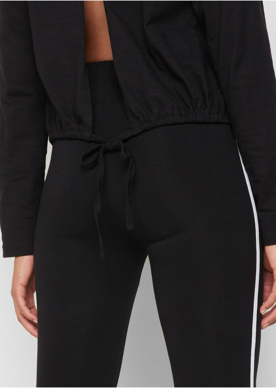 Lot de 2 leggings de sport terminés au-dessus de la cheville