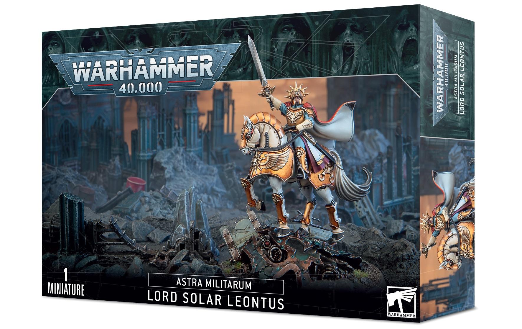 Figur Warhammer 40.000 Lord Solar LeontusWarhammer 40.000 Astra Militarum Miniatur