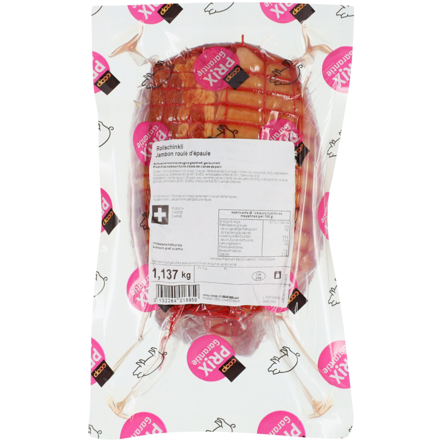 Prix Garantie Rollschinkli ca. 1kg