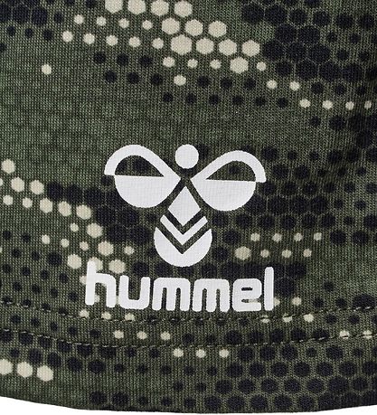 Hummel Bluse - hmlFSK -  Grøn/Sort