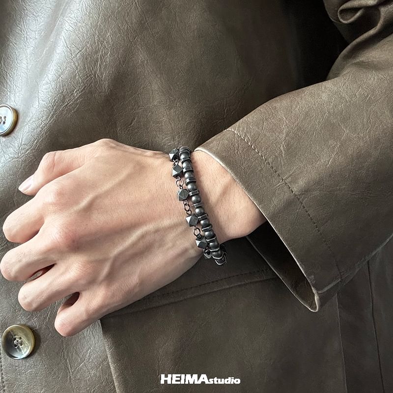 Kopesh - Kralenarmband / Kubusarmband