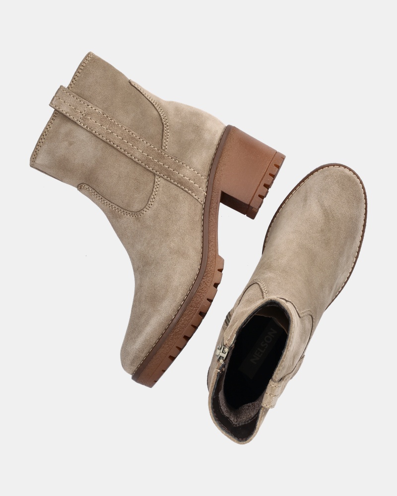 Nelson Rits- & gesloten boots  - bruin