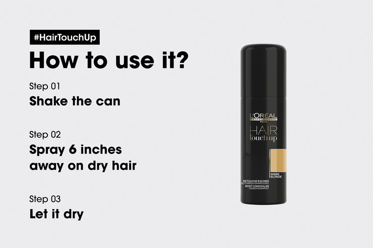 L'Oréal Professionnel Hair Touch Up Warm Blond 75 ml.