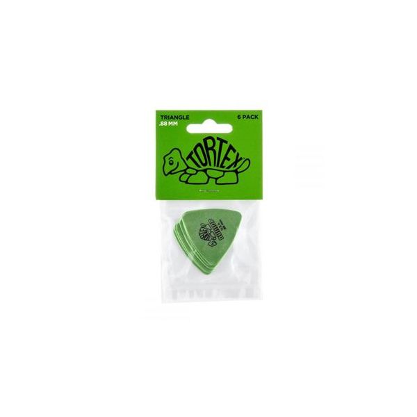 Dunlop Palhetas Tortex Triangle 431P.88 Verde