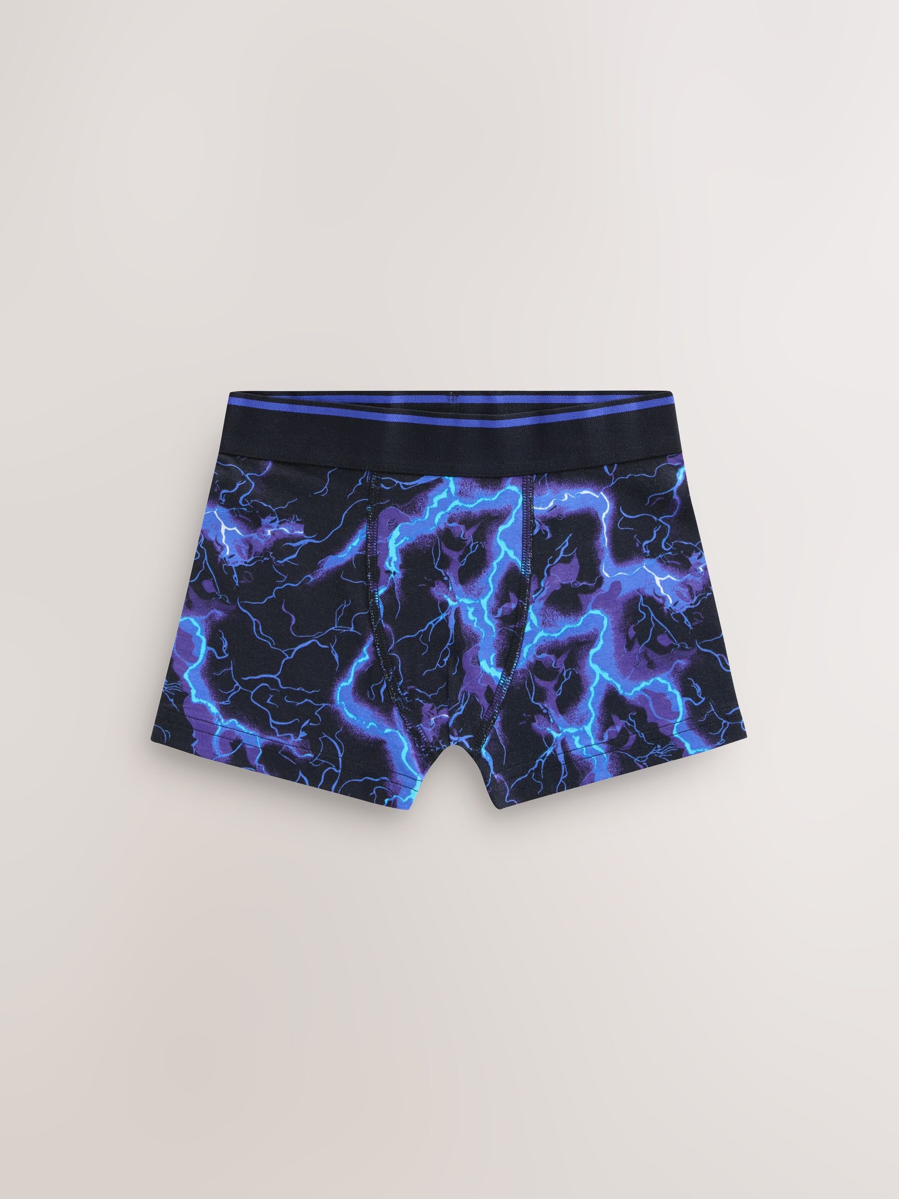 Multi Lightning Print - Verpakking van 7 boxers (3-16jr)