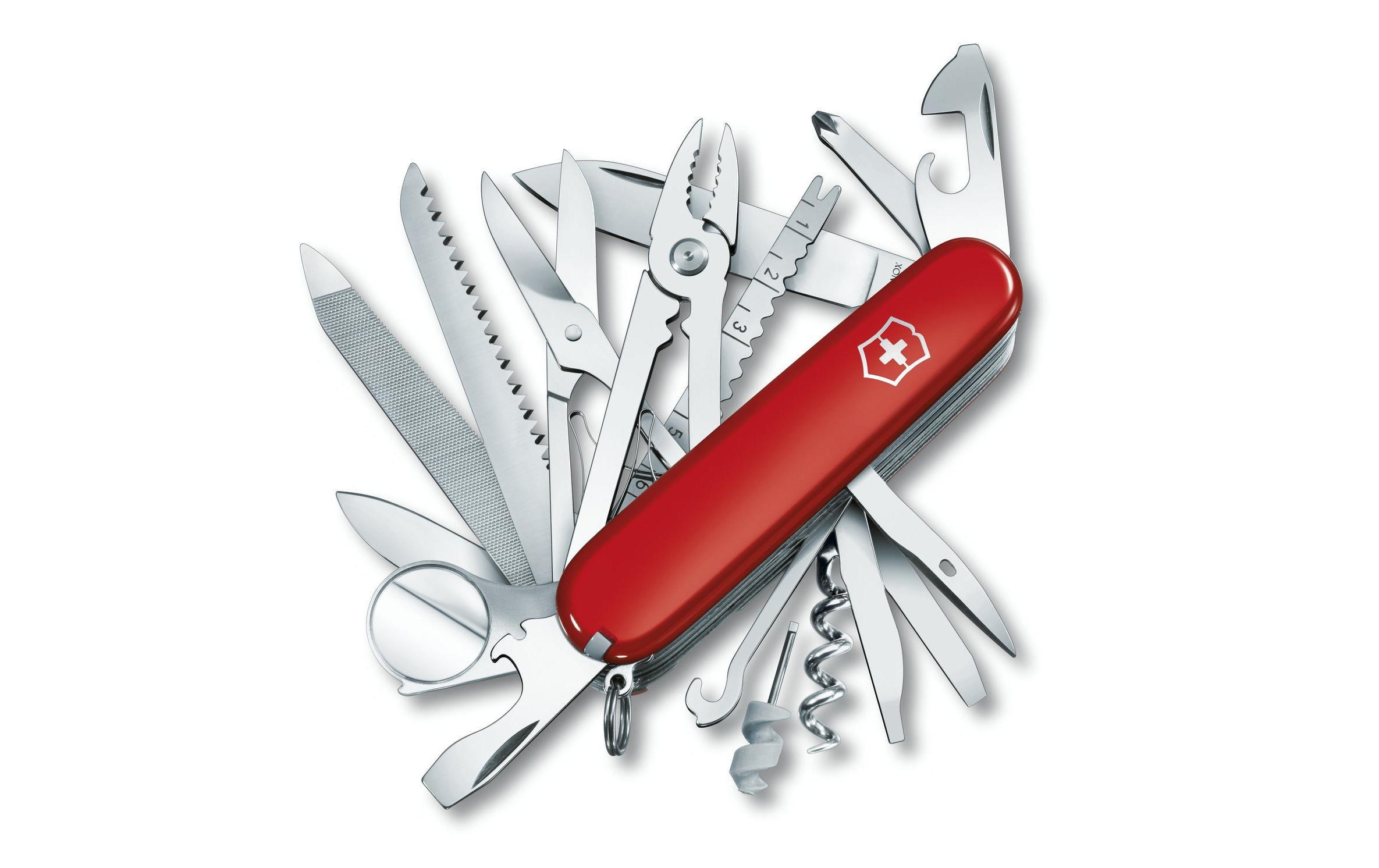 Taschenmesser SwissChamp rotSchweizer Sackmesser