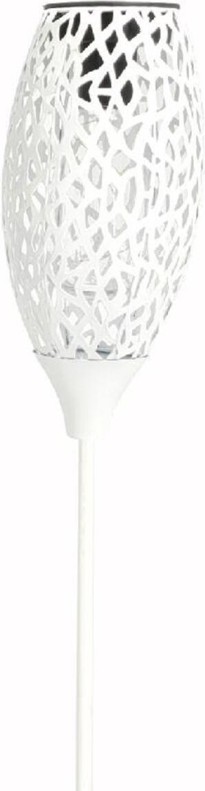 Intratuin solar tuinsteker Seoel wit D 11 H 94 cm