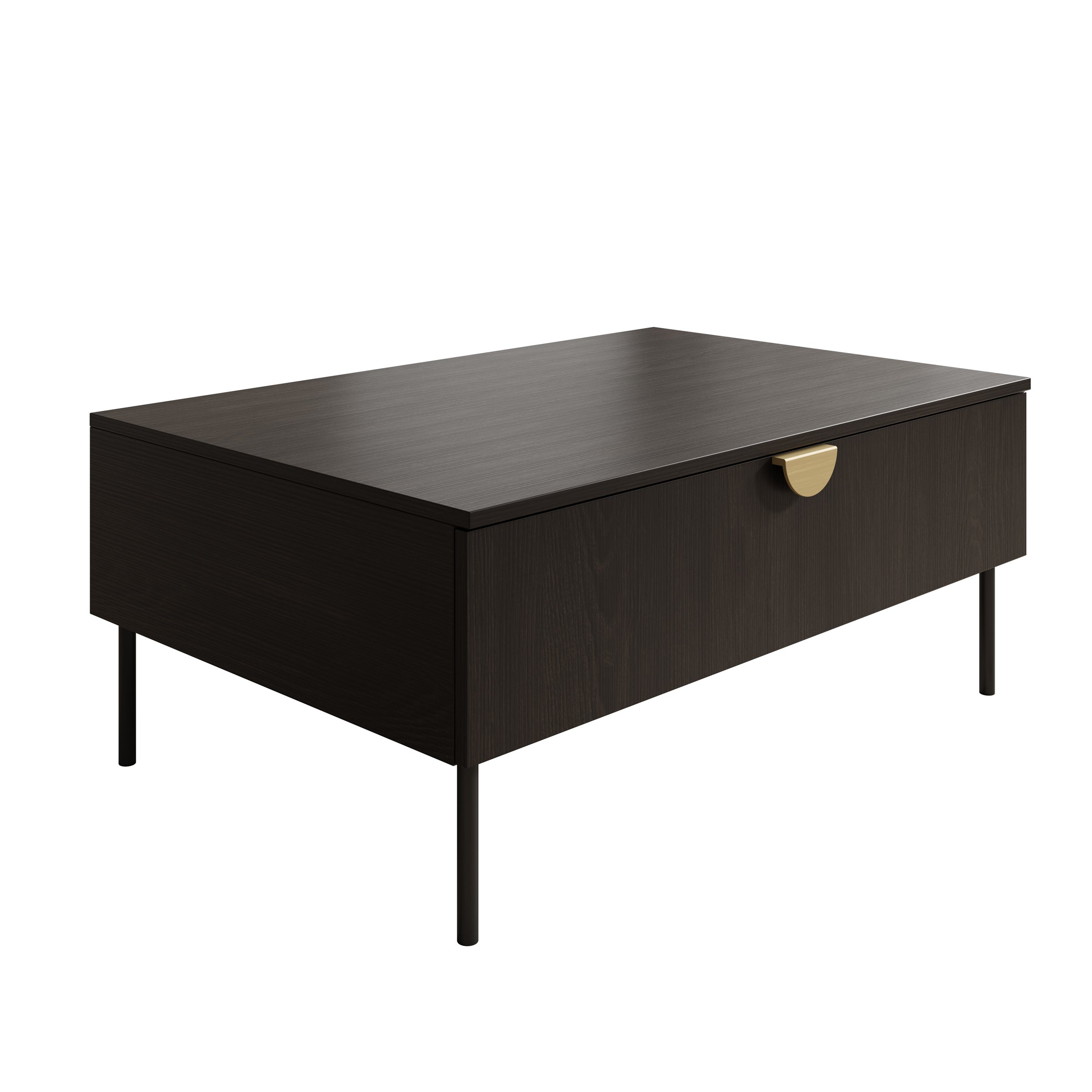Monor - Salontafel - Zwart - 100x66x42 cm