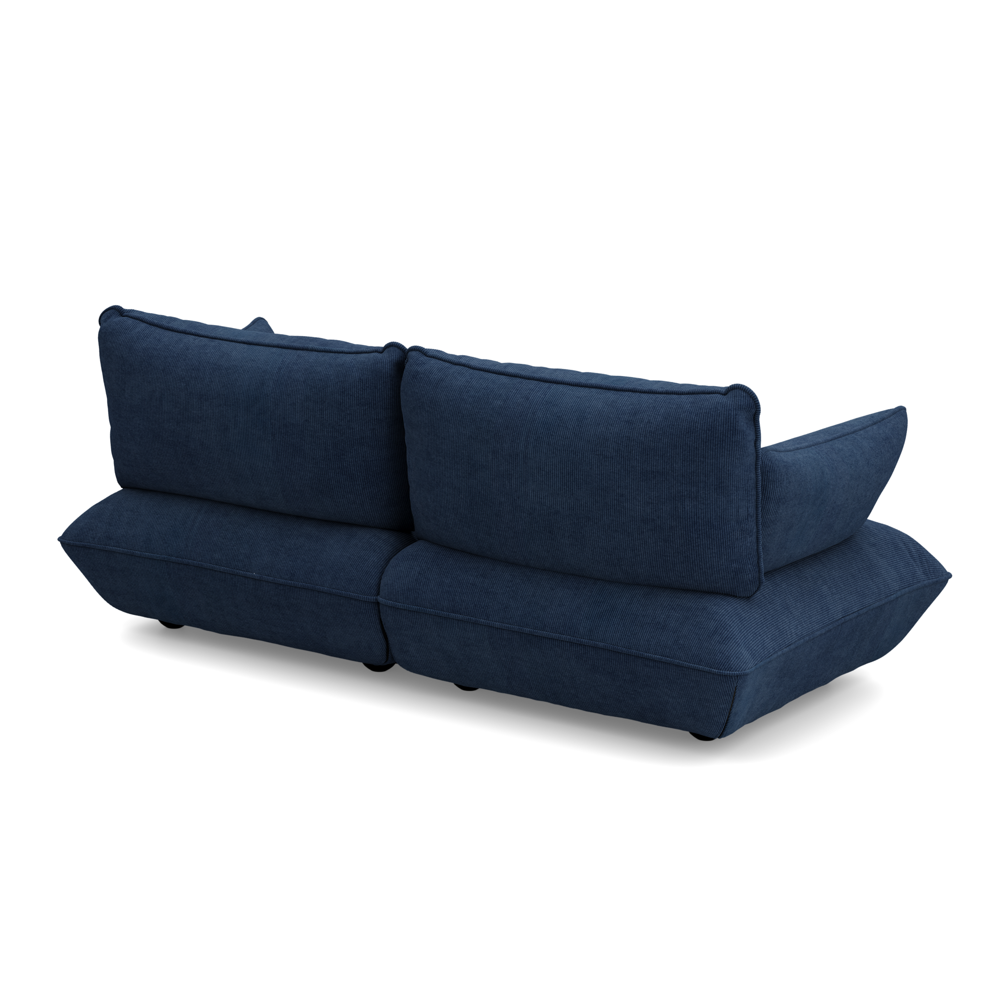 2-zitsbank Sumo cord recycled deep blue