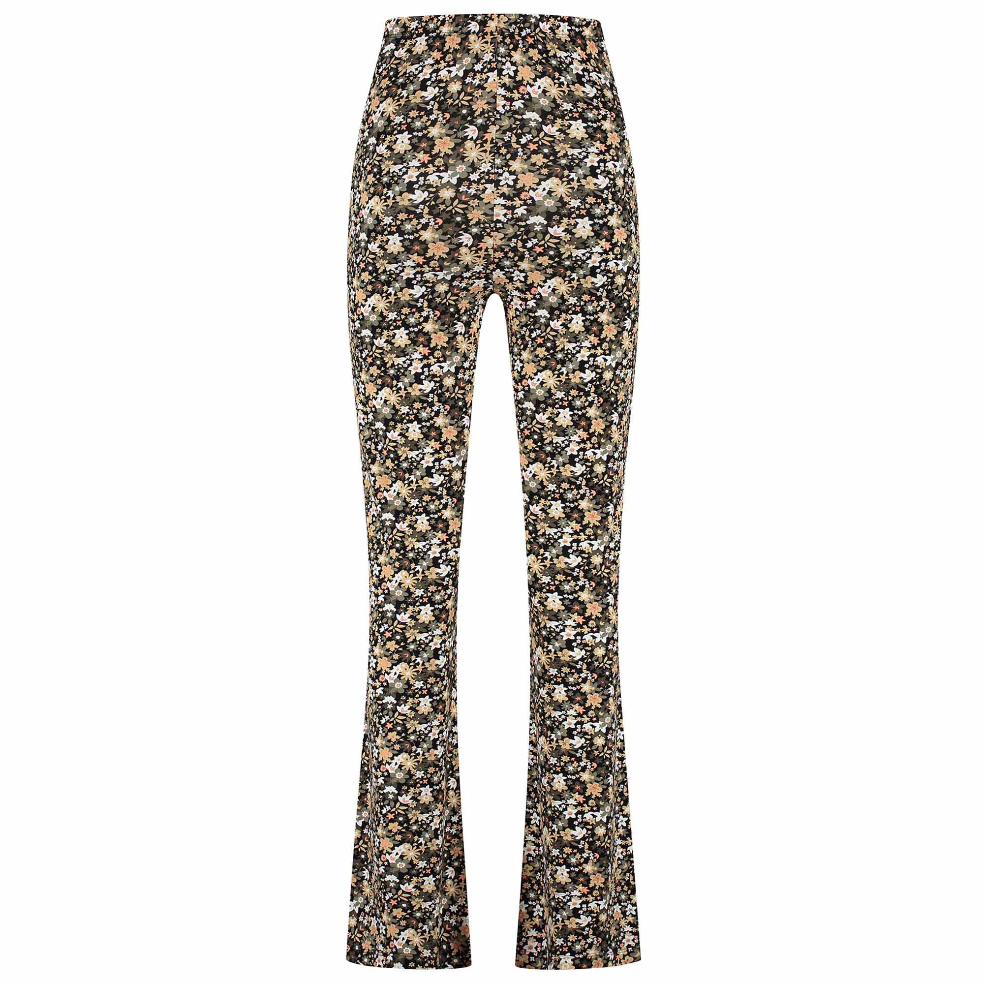 Prénatal zwangerschapsbroek lang bloemen multi