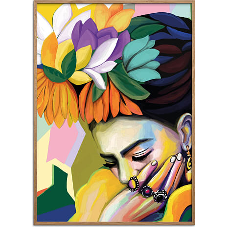 Shy frida - 30x40 cm