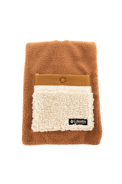 Echarpe columbia helvetia 224 camel brown, da