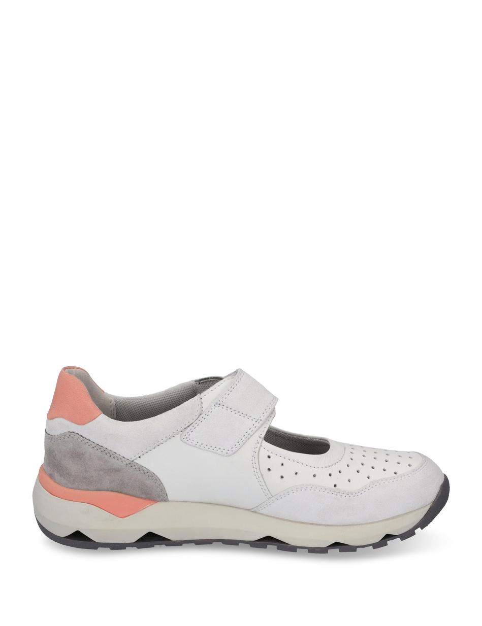 Slipper Jonah 04, weiss-lachs