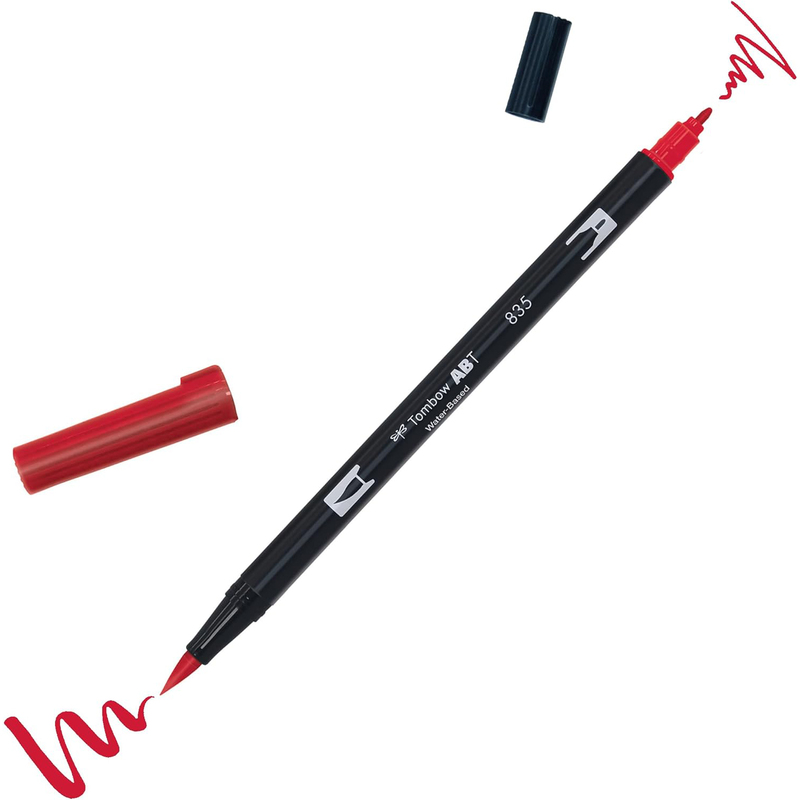 Tombow Pinselstift Dual Brush Pen ABT, 835 - persimmon