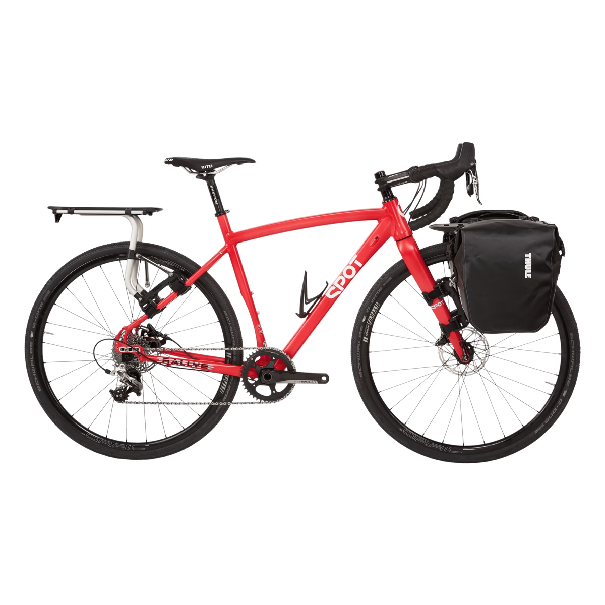 Thule Shield Vandtætte Cykeltasker 2x13L Gul