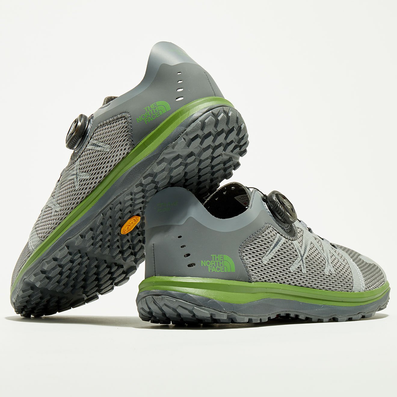 The North Face Sneakers trekking Litewave Flow Boa gris/vert