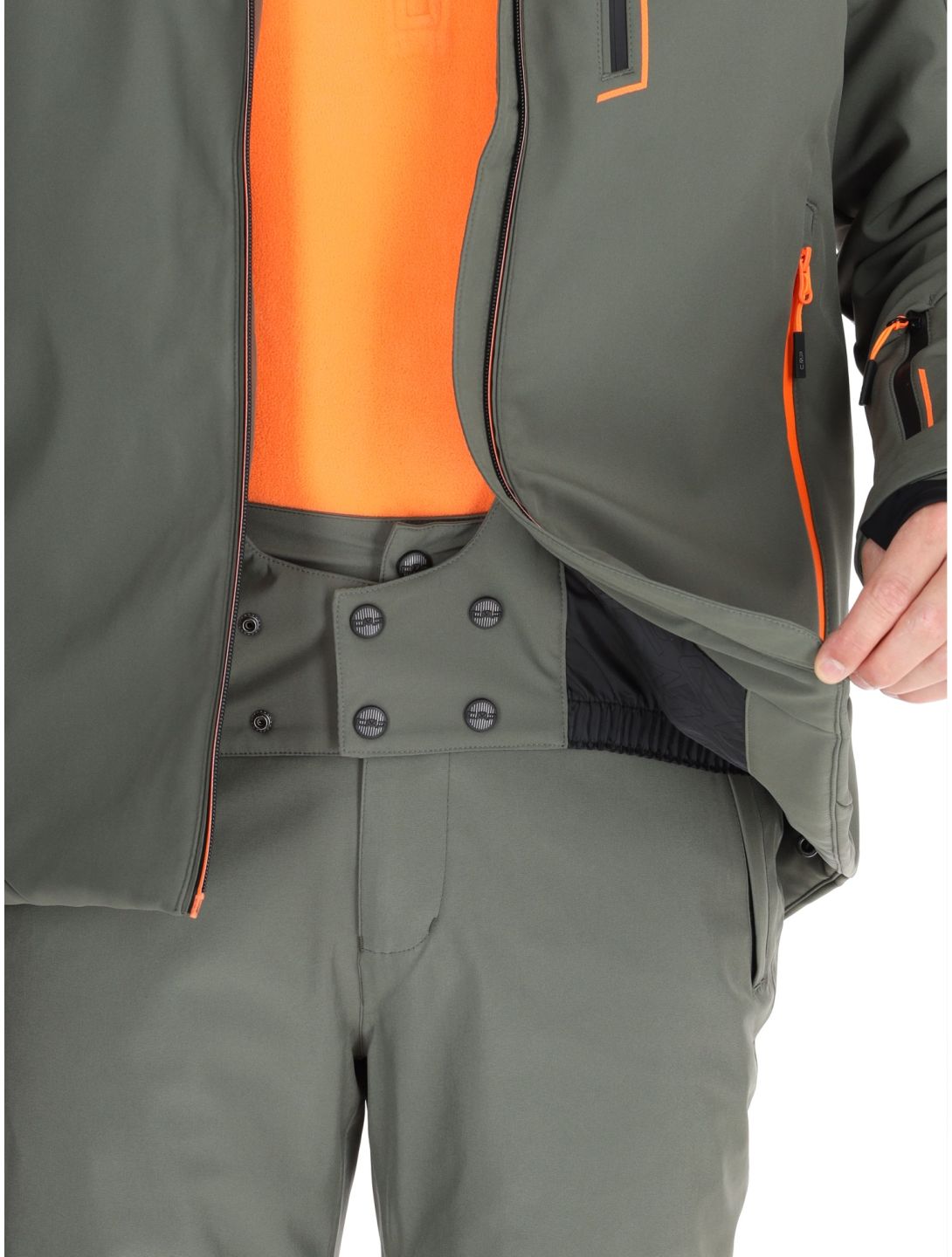33W0897 softshell ski-jas heren