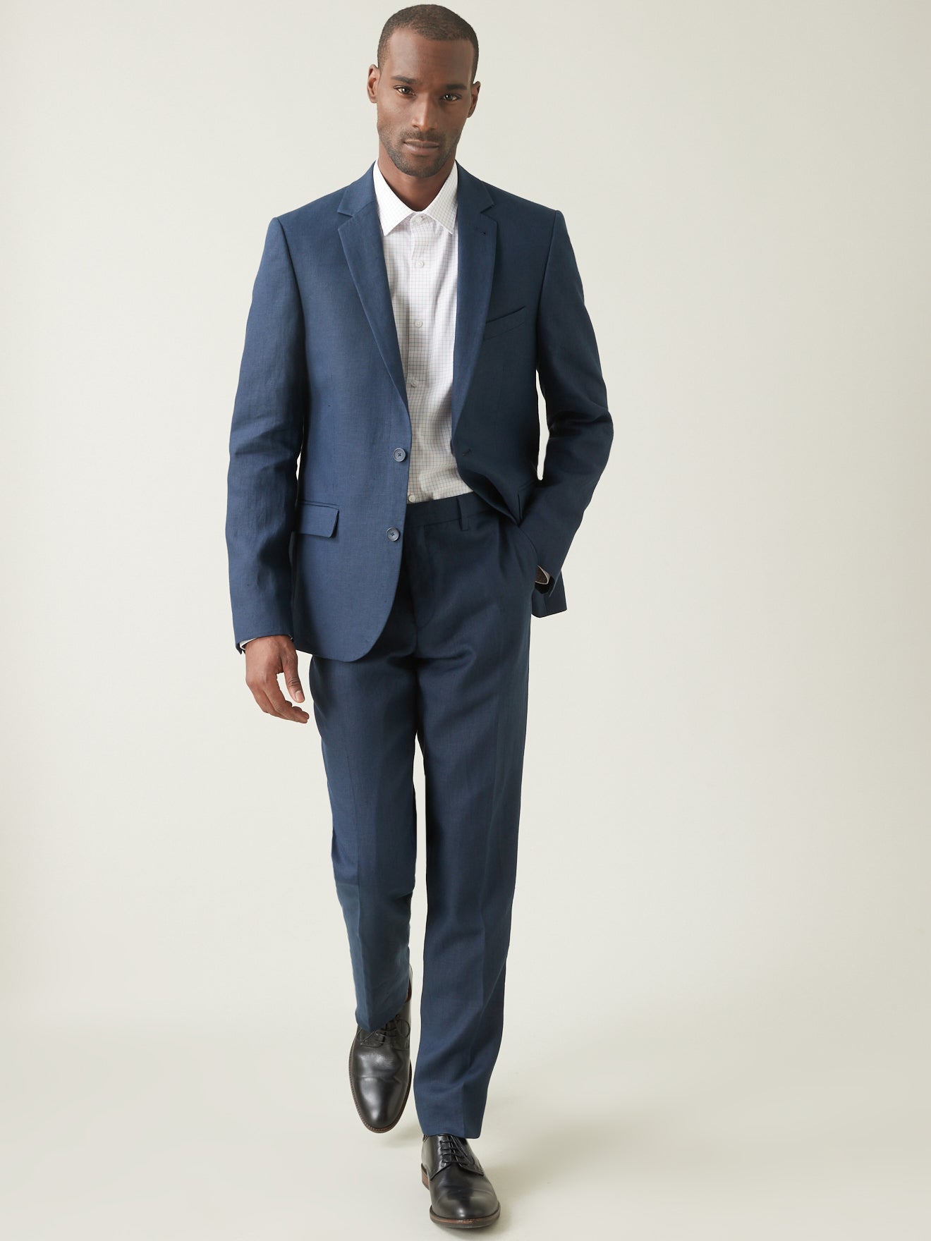 Veste de costume lin ou chanvre homme
