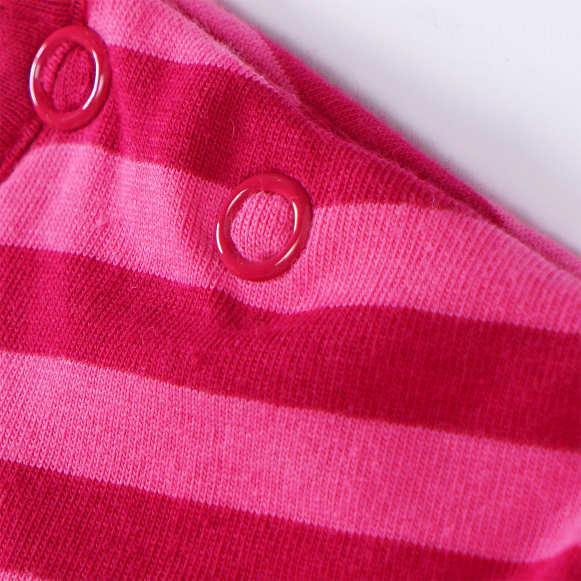 Topomini Baby Langarmshirt mit Applikation pink / dunkelpink