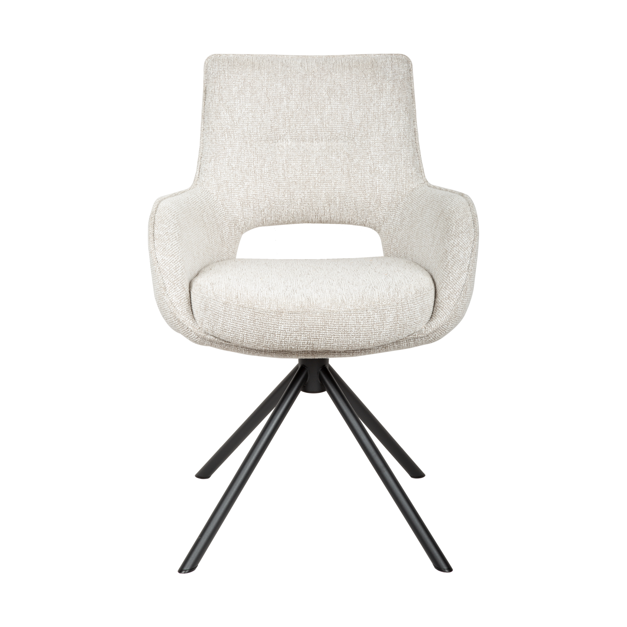 Aris draaistoel beige