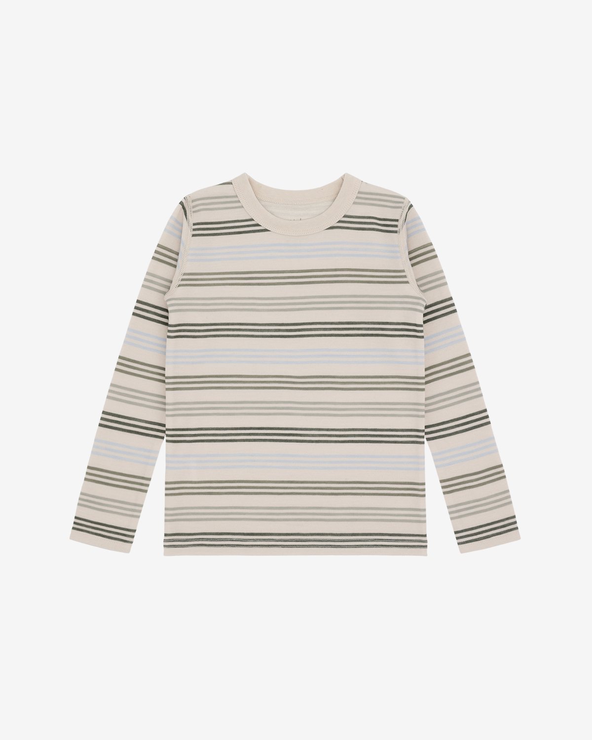Trøye Langermet – Ull/Bambusviskose | Abba 3 Stripes