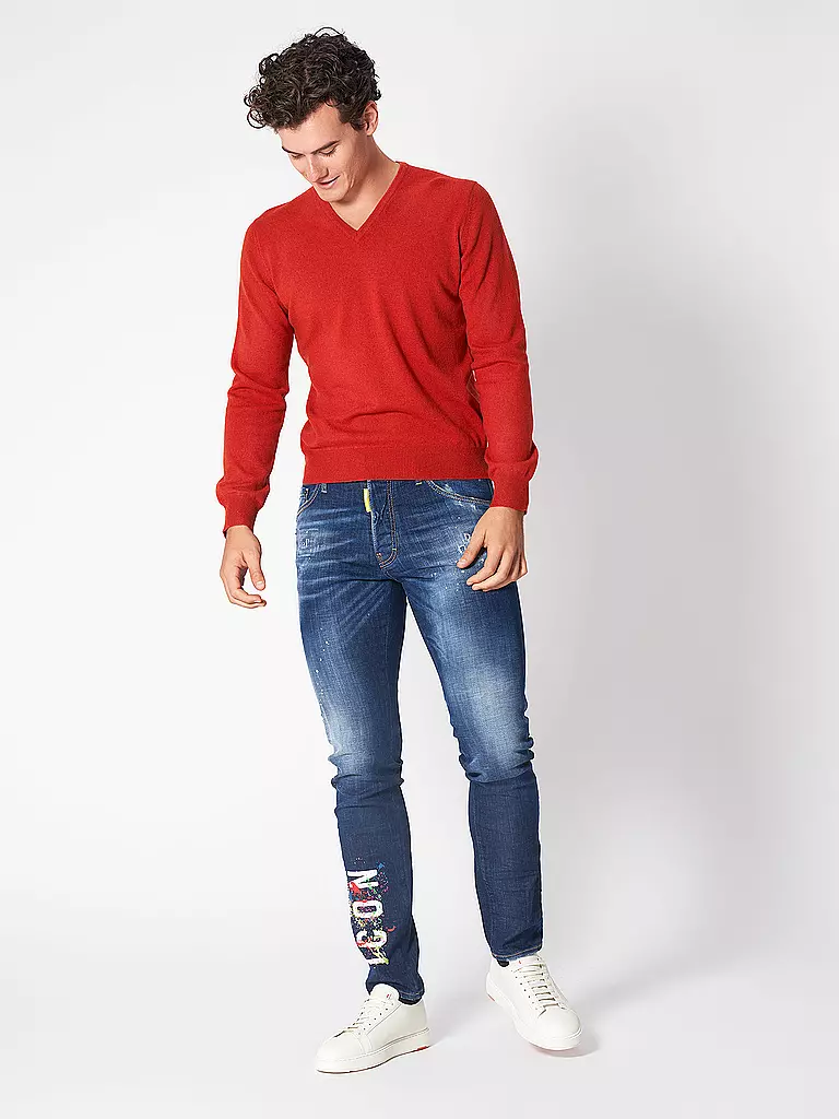 GRAN SASSO Kaschmirpullover rot