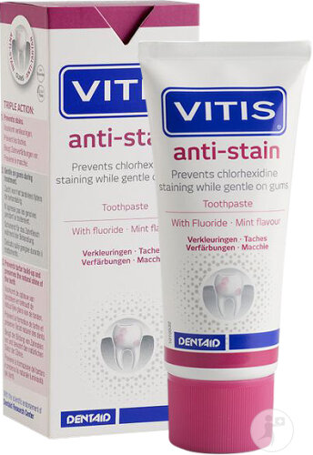 Vitis Anti-Stain Dentifrice Tube 50ml