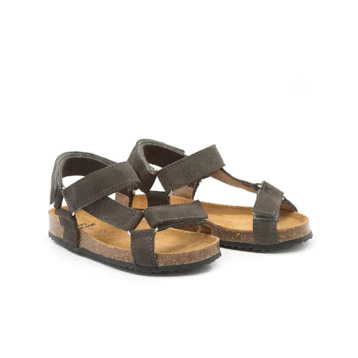 Pèpè Sandales Ajustables - Two Con Me | Gris anthracite