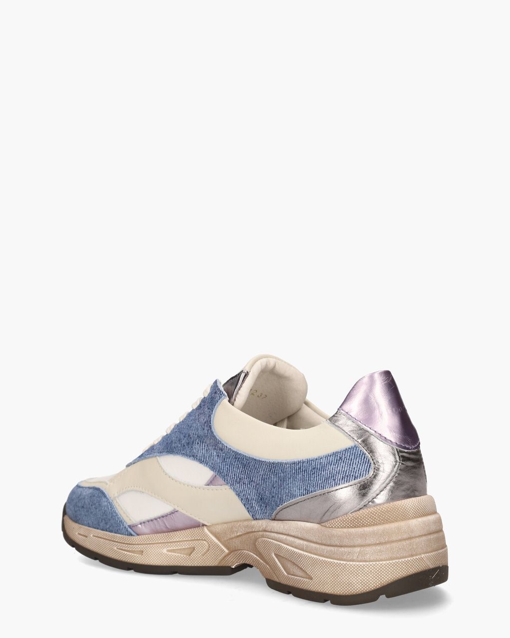 Piedi Nudi 2838-02.12 Blauw/Multicolor Damessneakers